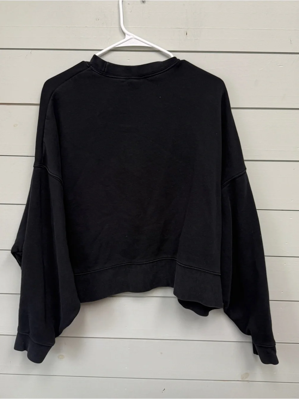 Nike oversized crew neck sweatshirt black women’s size large